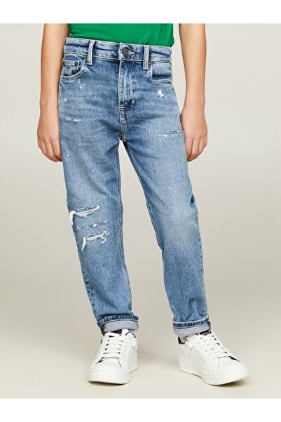 Tommy Hilfiger Tommy Hilfiger Boys Brown Straight Jeans