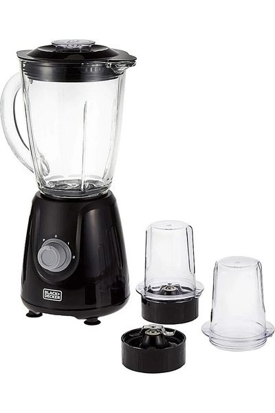 Black&Decker Black Decker Blender With Grinder - 400 Watt - Black -bx440g-b5
