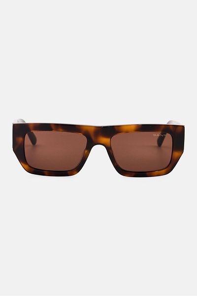 Gant Men Ga0001352e54 Rectangular Sunglasses, Maroon