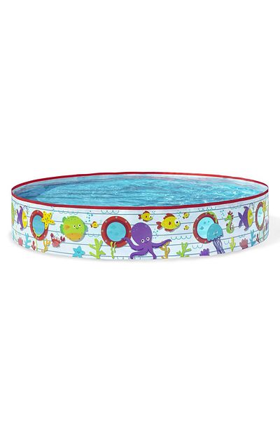 zola MarinAqua rigid wall pool, 1.52 x 0.25 m, PVC wall, vinyl floor