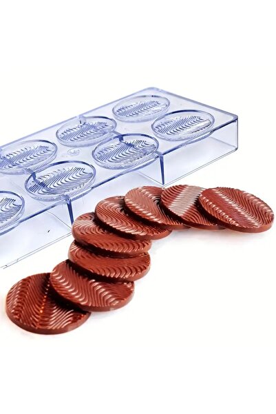 Siliko World قالب شوكولاتة مادلين من البولي كربونات