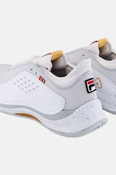 FILA Men Lace Up Outdoor Shoes, Light Grey
