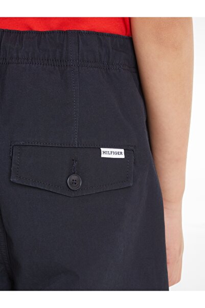 Tommy Hilfiger Boys Blue Woven Wide Leg Pants