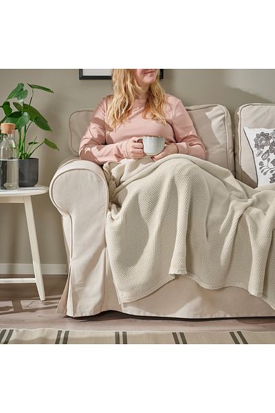 IKEA Cover, ivory-white, 130x170 cm