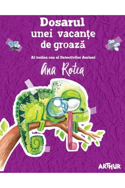 Editura Arthur Dosarul unei vacante de groaza. Al treilea caz al Detectivilor Aerieni, Ana Rotea