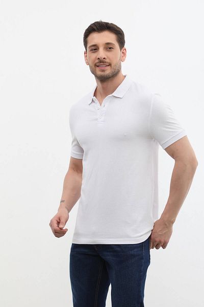 MARKAPIA Ανδρικό μπλουζάκι Polo Neck 100% βαμβάκι