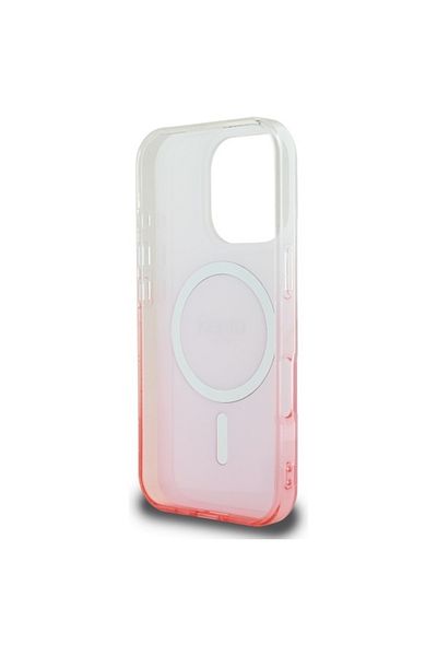 Guess Husă MagSafe cu sclipici gradient IML pentru iPhone 16 Pro, Guess - Roz