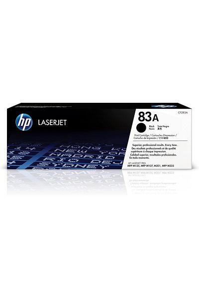 HP 83A Black Original Laserjet Toner Cartridge - CF283A