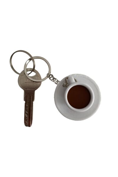 aysatelier Turkish Coffee Keychain