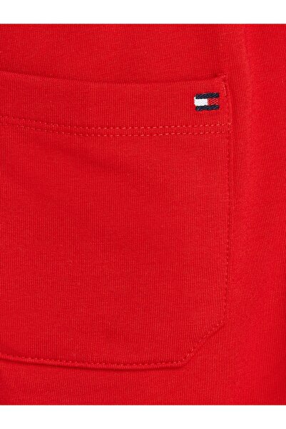 Tommy Hilfiger Boys Burgundy Varsity Sweatshorts