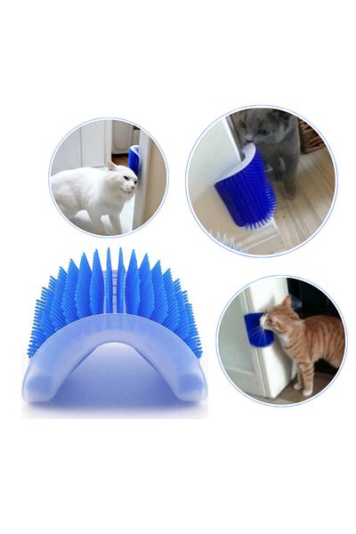 Petilux Cat Scratching Itching Apparatus Catit Wall Mounted Scratching Tool with Catnip Gift