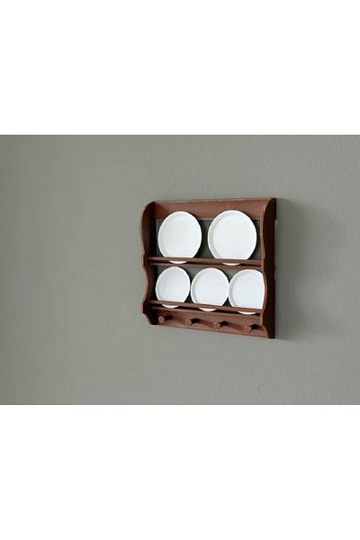 CharmFancy 1/12 Scale Old Dish Rack Miniature Diorama Ware Accessory