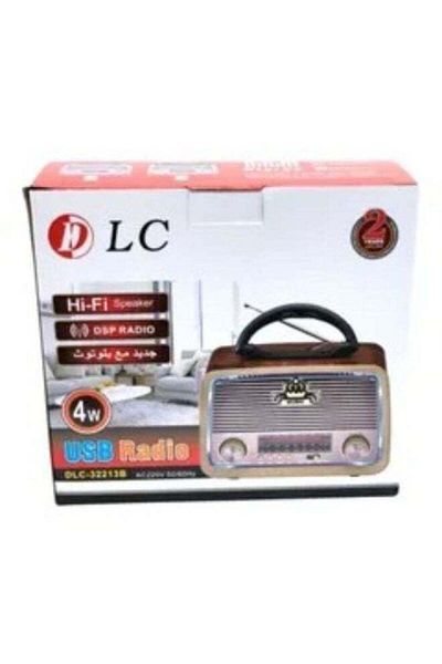DLC USB Radio DLC32213 Gold Brown Black