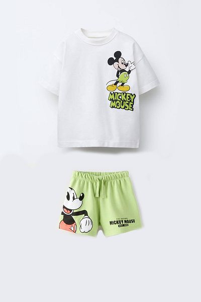 Monila Boys Crew Neck Cotton Printed Tshirt and Shorts Bottom Top Set