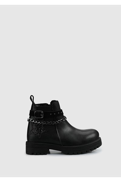 Kiddo Black Girl's Boots
