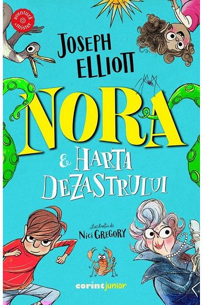 Editura Corint Junior Nora si harta dezastrului, Joseph Elliott