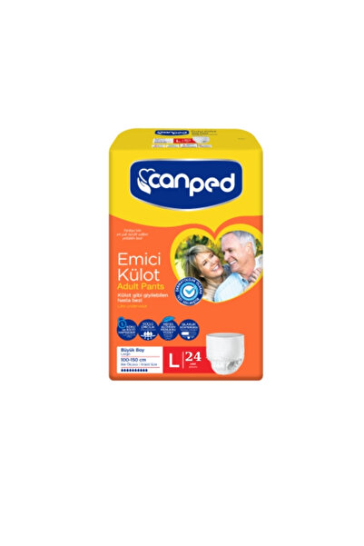 Canped Emici Külot Hasta Yetişkin Bezi L - Büyük - Large 24 Adet Fırsat Pk