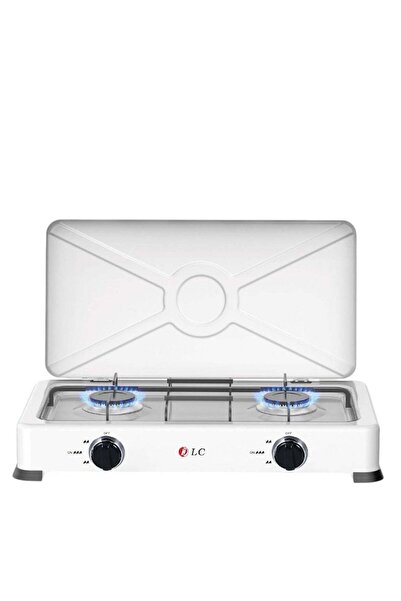 DLC موقد غاز ذو شعلتين - حل طهي فعال ومتين وعالي الجودة