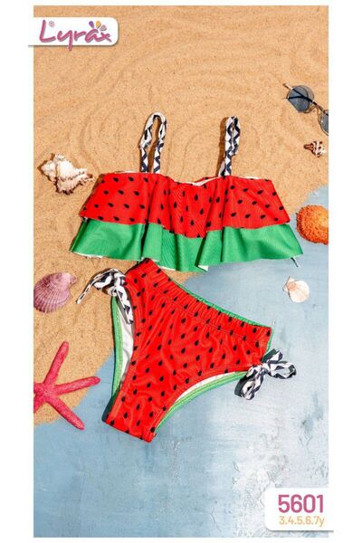 LUCYK&KİDS Kız Çocuk Mayo Bikini Takımı