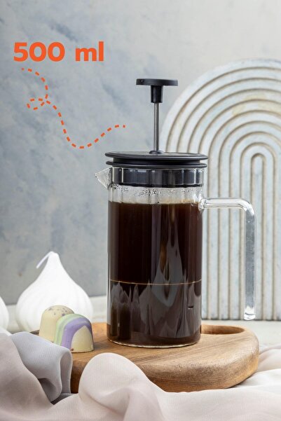Ginza Maison French Press And Knocked Model Glass