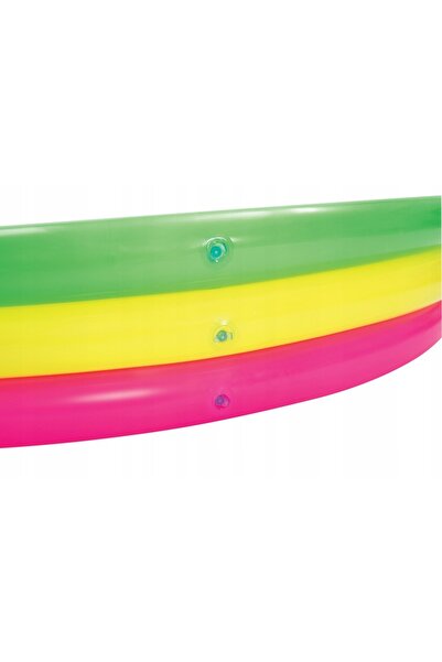 zola Φουσκωτή πισίνα, πολύχρωμη, με κρίκους, μέγεθος 152 x 30 εκ.
