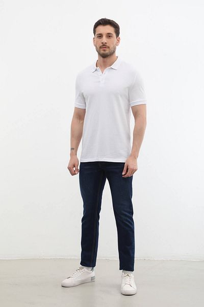 MARKAPIA Ανδρικό μπλουζάκι Polo Neck 100% βαμβάκι