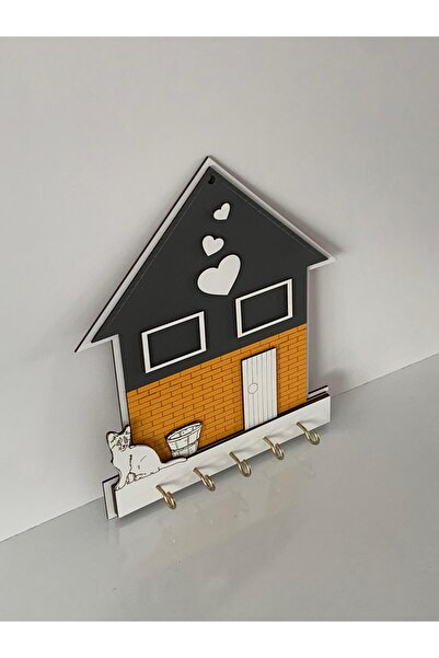 6. Pro حامل المفاتيح مع القط، سلسلة المفاتيح