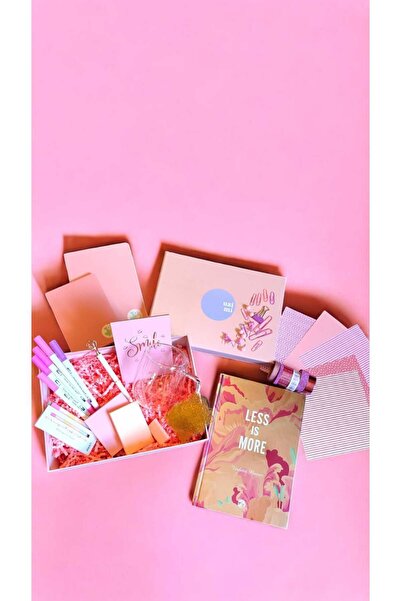 Uzimi Concept Store UZİMİ PINKY CLOUDS BOX (Tarihsiz Planner/Ajanda İçeren Kı...