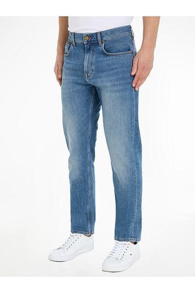 Tommy Hilfiger Mens Blue Straight Jeans