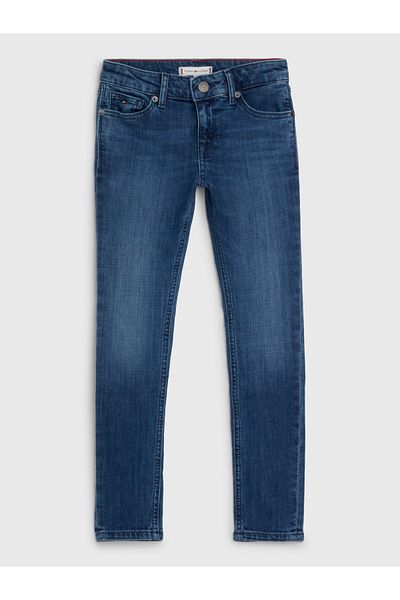 Tommy Hilfiger Girls Gray Skinny Jeans