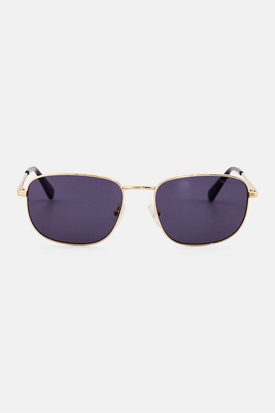 Gant Men Ga00018 Square Sunglasses, Gold