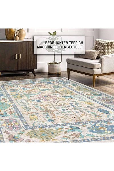 Bamyum Sunse Bedruckter Gaming Teppich Chenille-Druck Maschinell Hergestellt 160 x 230 cm Teppich