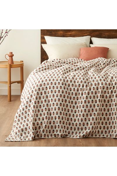 Bella Maison Jane Cotton Double Printed Pike (200X220 cm)