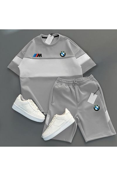 viperkombin Bmw Steel Scuba T-shirt και σορτς κάτω επάνω 2 τεμαχίων