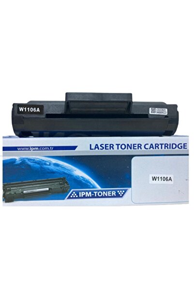 IPM-TONER Hp W1106a 106a Uyumlu Muadil Toner Çipsiz Mfp 135a / 107a / 107w / ...