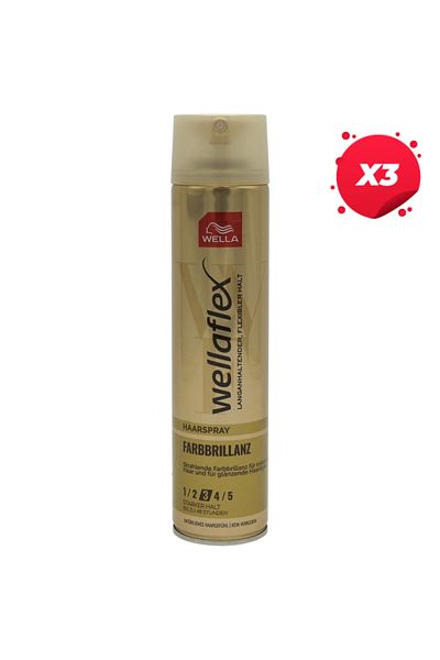 Wella X3-WELLAFLEX FIXATIV PAR 250ML CULOARE BRILLANTĂ