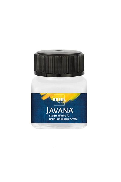 Kreul Javana Fabric Paint 20 ml - Brilliant White