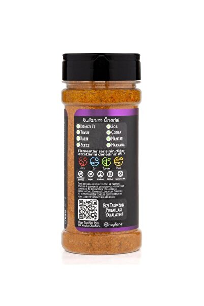 Hayfene 2'li 5. Element Baharatı 140 G Baharat Seti