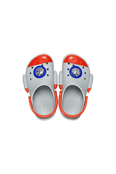 Crocs Classic Rocket Ship Clog t Baby Slippers 210359-1Nm Gray