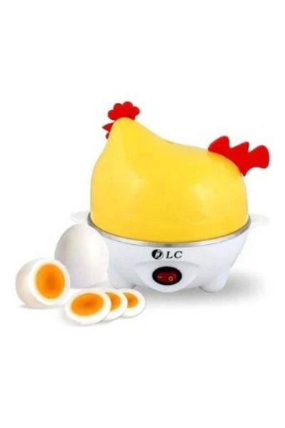 DLC 2-Piece 7-Egg Cooker 350 W DLC-3117 Yellow/White/Red