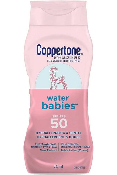 Coppertone Water Babies 50 SPF Sunscreen - 237 ml