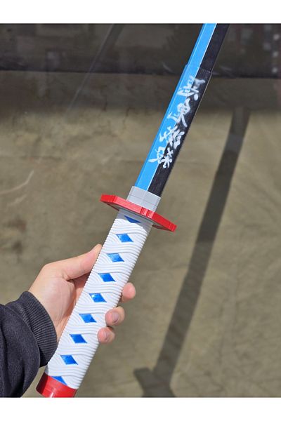 FigürDizayn Giyu Tomioka Demon Slayer - Giyu Katana