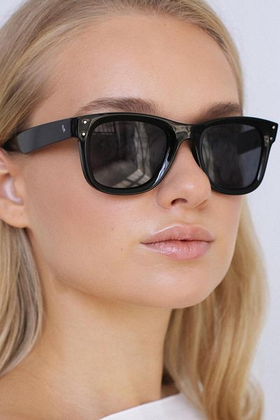 Bilge Karga Belen Black Black Sunglasses