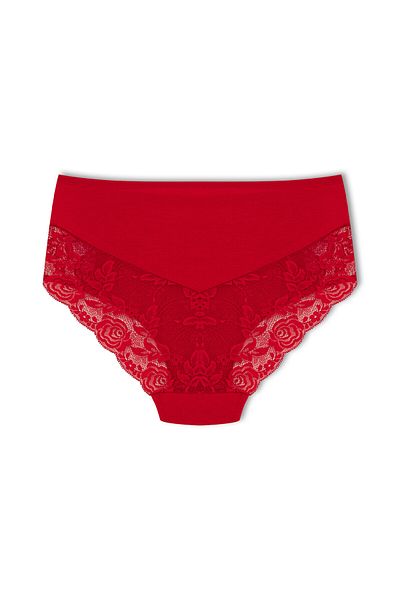HNX Cotton Front and Back Lace Detail Panties