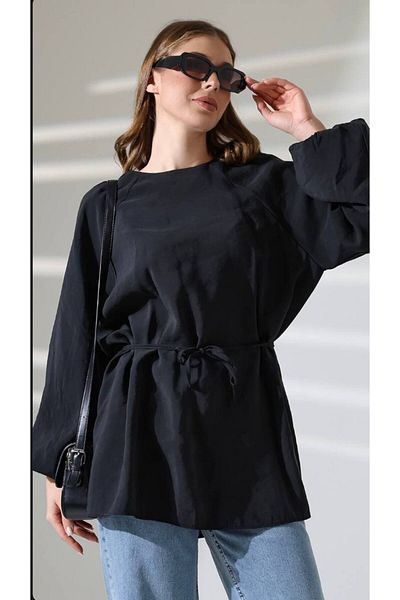 MODA EGE Modal Fabric Balloon Sleeve Tunic