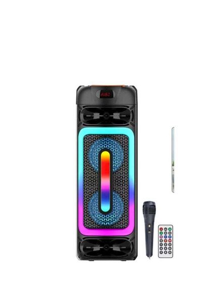 DLC Attractive Light-Up Speaker with Microphone and Remote