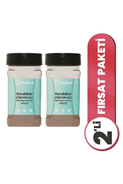 Hayfene 2'li Karabiber Toz 150 G Baharat Seti