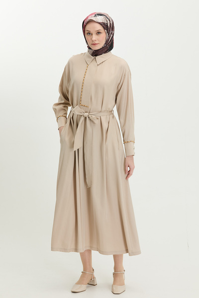 Setrms Doğal Kumaş Oversize Elbise