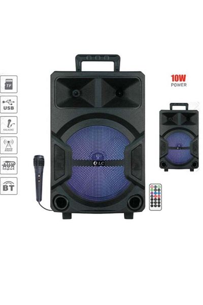 DLC Attractive Light-Up Speaker with Microphone and Remote