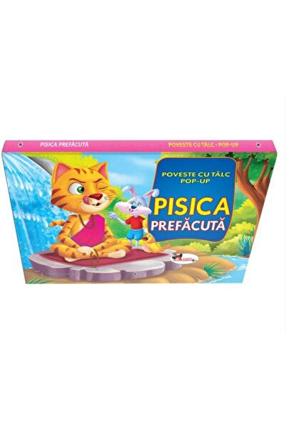 Editura Aramis Poveste cu talc POP-UP. Pisica prefacuta